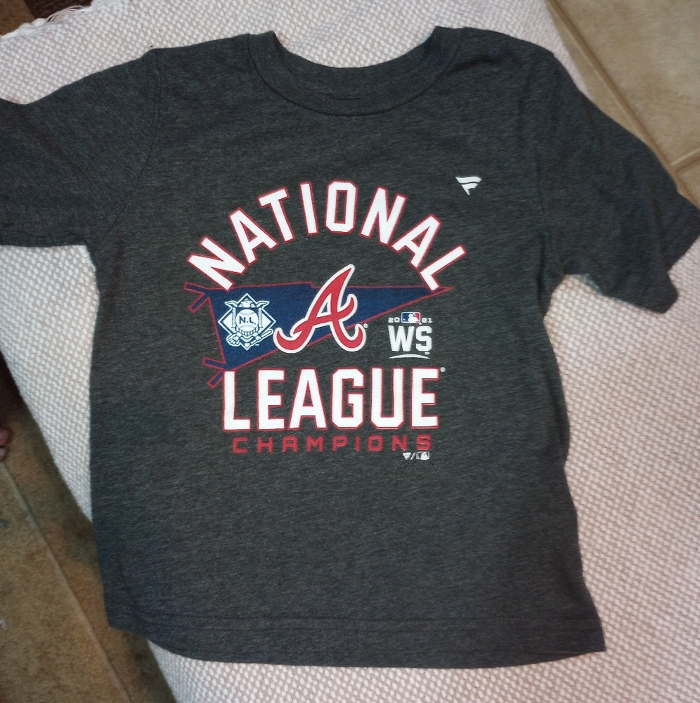 Atlanta Braves National League Champions Tee Boys Size Small
